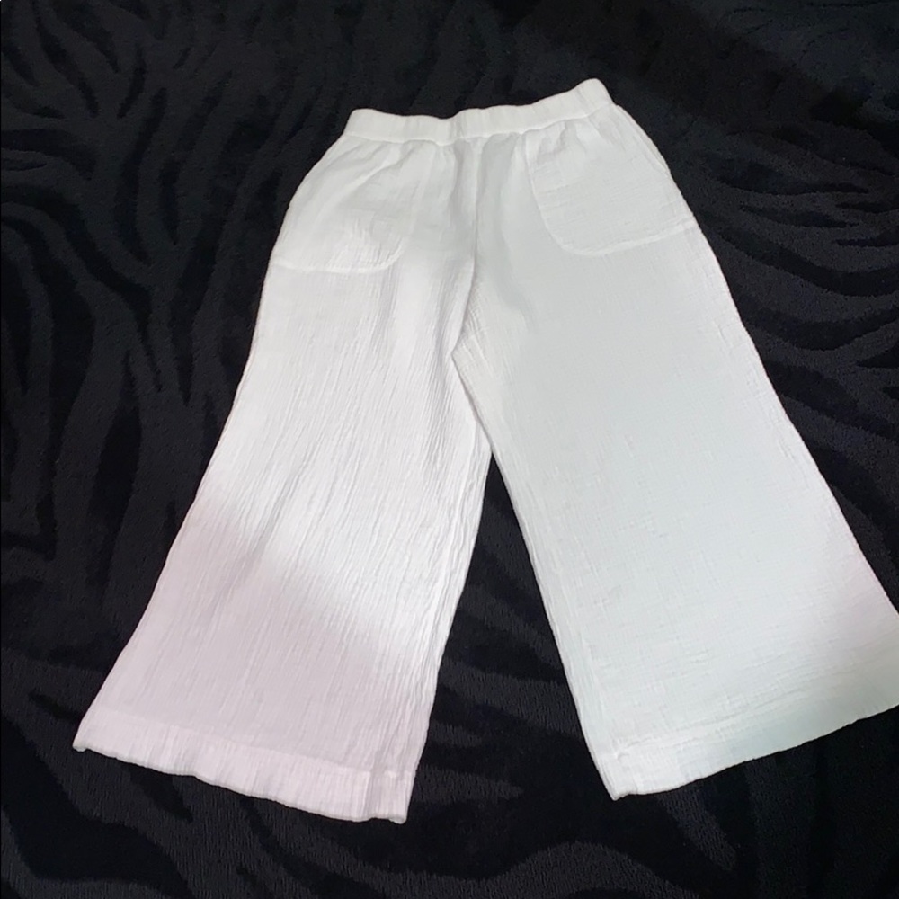 FREE PEOPLE GUAZE LOUNGE PANTS - Picture 2 of 7